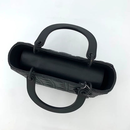 Christian Dior Black Lady Dior Handbag