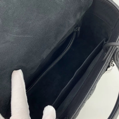 Christian Dior Black Lady Dior Handbag