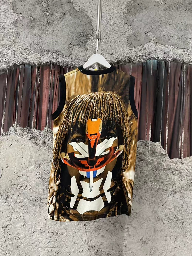 Givenchy Sleeveless Graphic Tank Top