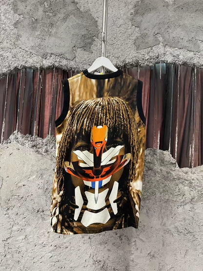Givenchy Sleeveless Graphic Tank Top