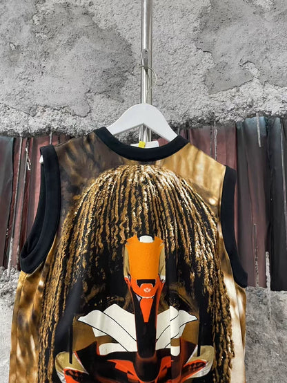 Givenchy Sleeveless Graphic Tank Top