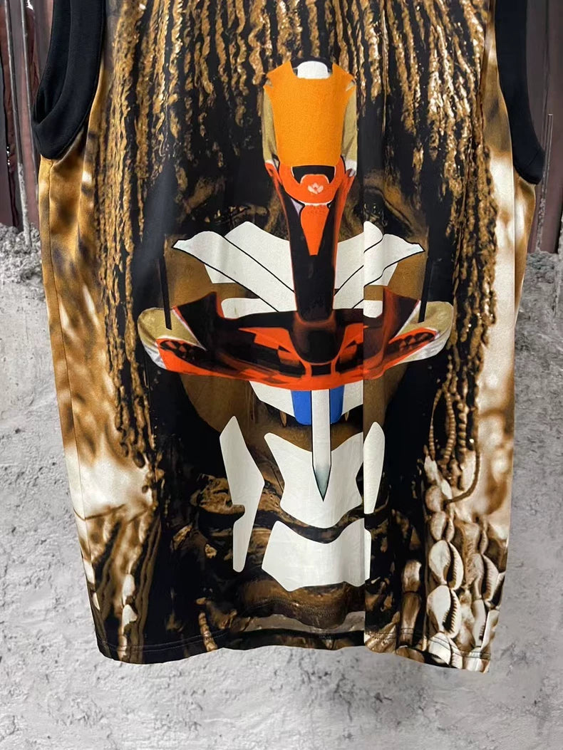 Givenchy Sleeveless Graphic Tank Top