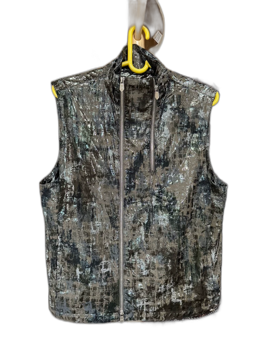 Hermes Camo Pattern Sleeveless Vest