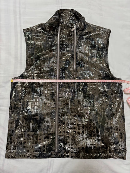 Hermes Camo Pattern Sleeveless Vest