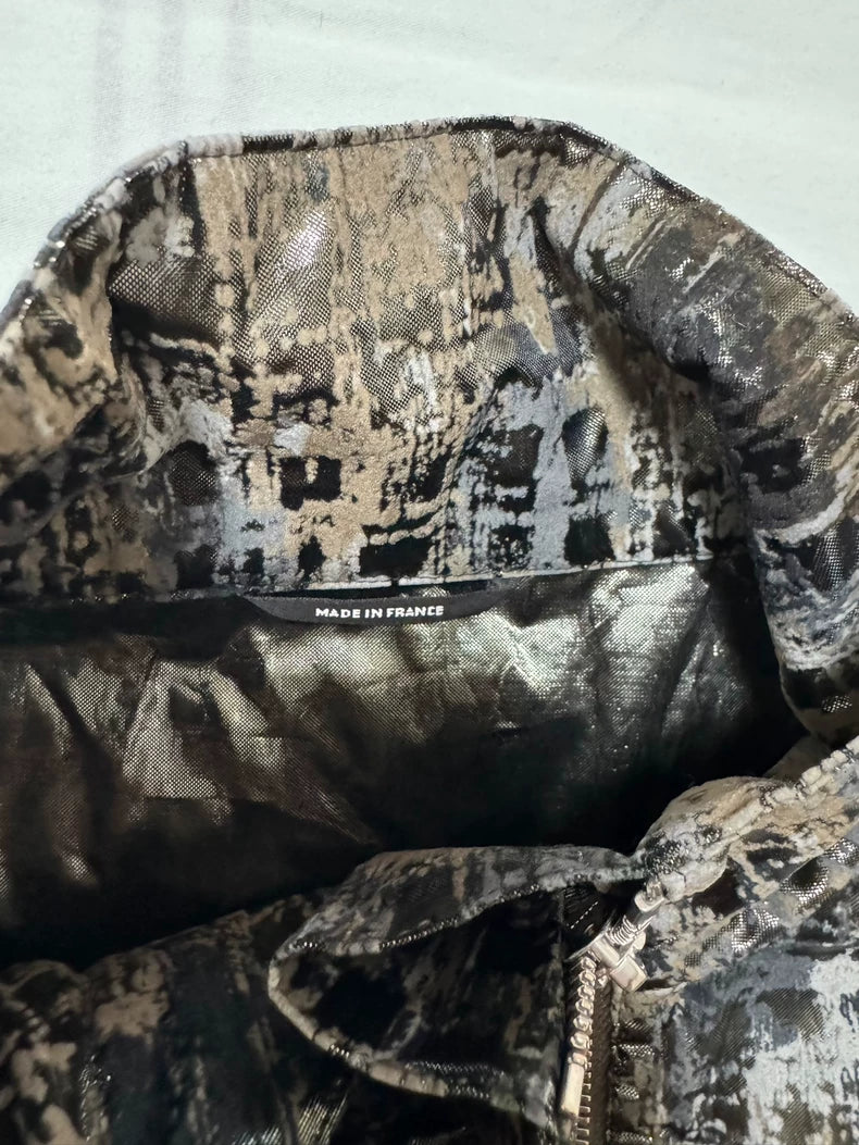 Hermes Camo Pattern Sleeveless Vest