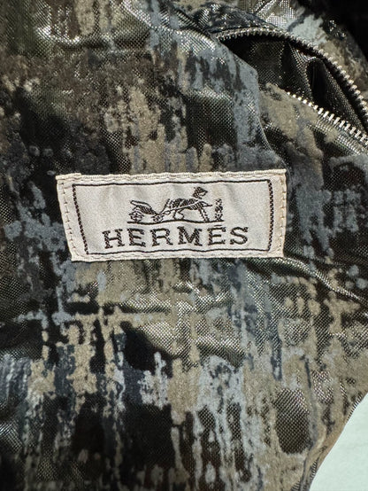 Hermes Camo Pattern Sleeveless Vest