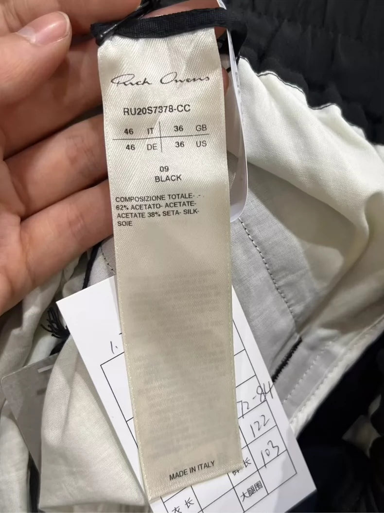 Rick Owens Side Chain Pants