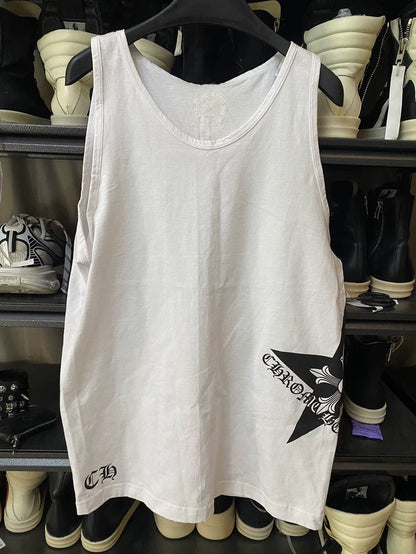 Chrome Hearts Star Print Sleeveless Tank Top-yf