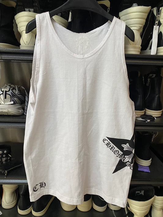 Chrome Hearts Star Print Sleeveless Tank Top-yf