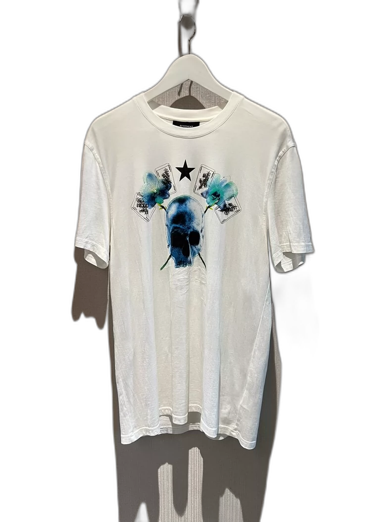 Givenchy Skull Print Short Sleeve T-Shirt