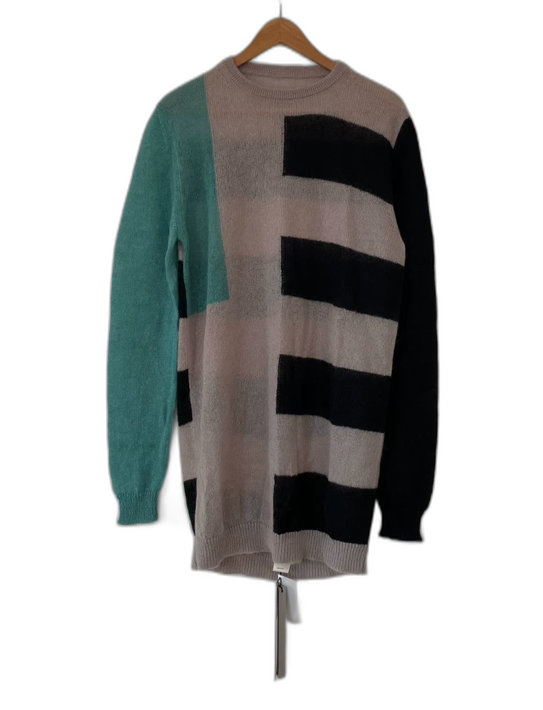 Rick Owens Color Blocked Sweater