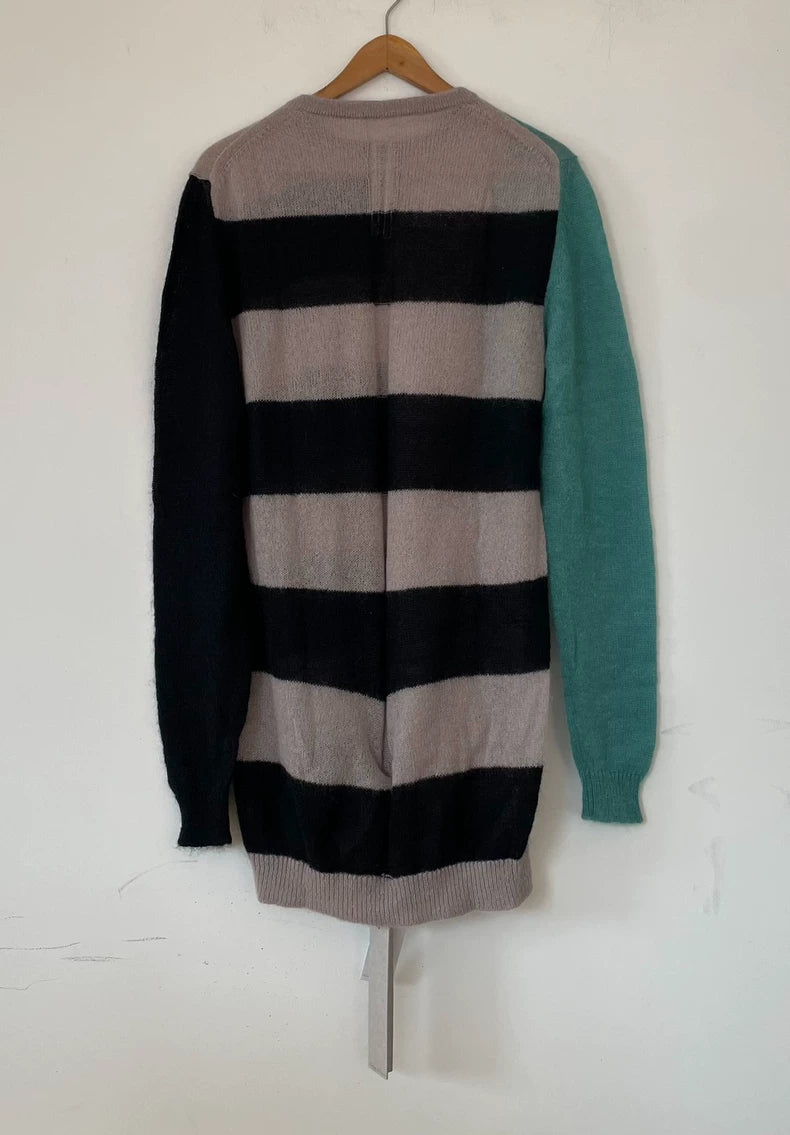 Rick Owens Color Blocked Sweater
