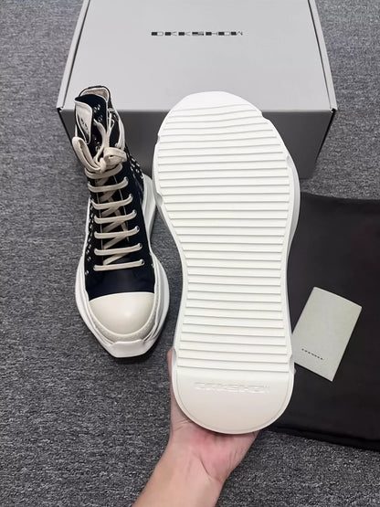 Rick Owens High Top Sneakers with Studs-yf
