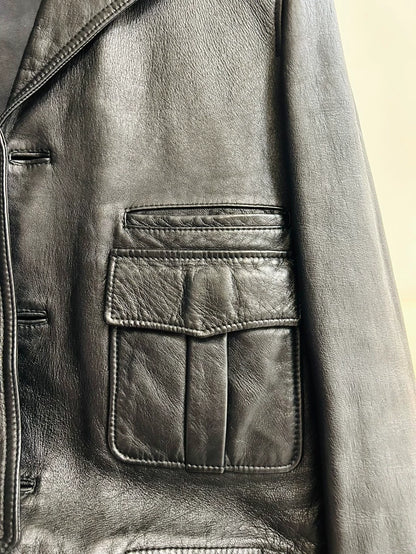 Classic Saint Laurent Leather Jacket for Sale