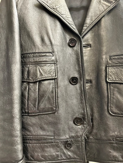 Classic Saint Laurent Leather Jacket for Sale