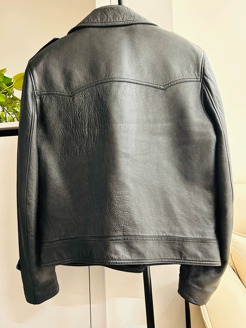 Classic Saint Laurent Leather Jacket for Sale