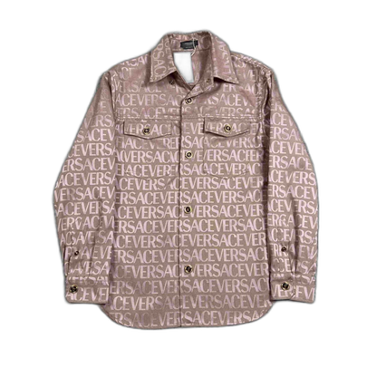 Givenchy Pink Logo Print Jacket