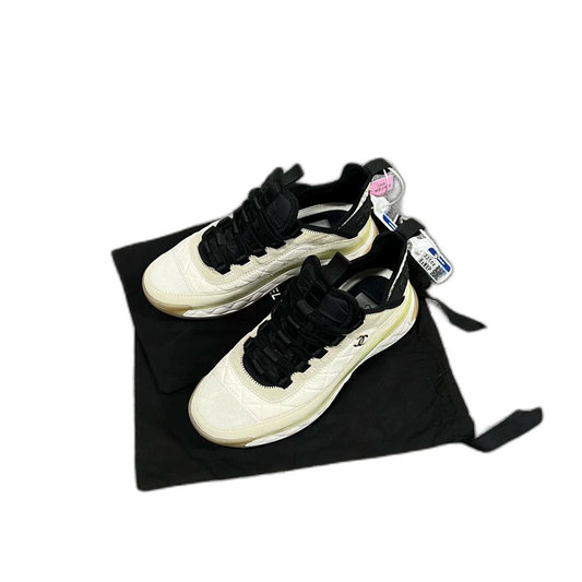 Chanel Classic Off-White Sports Sneakers