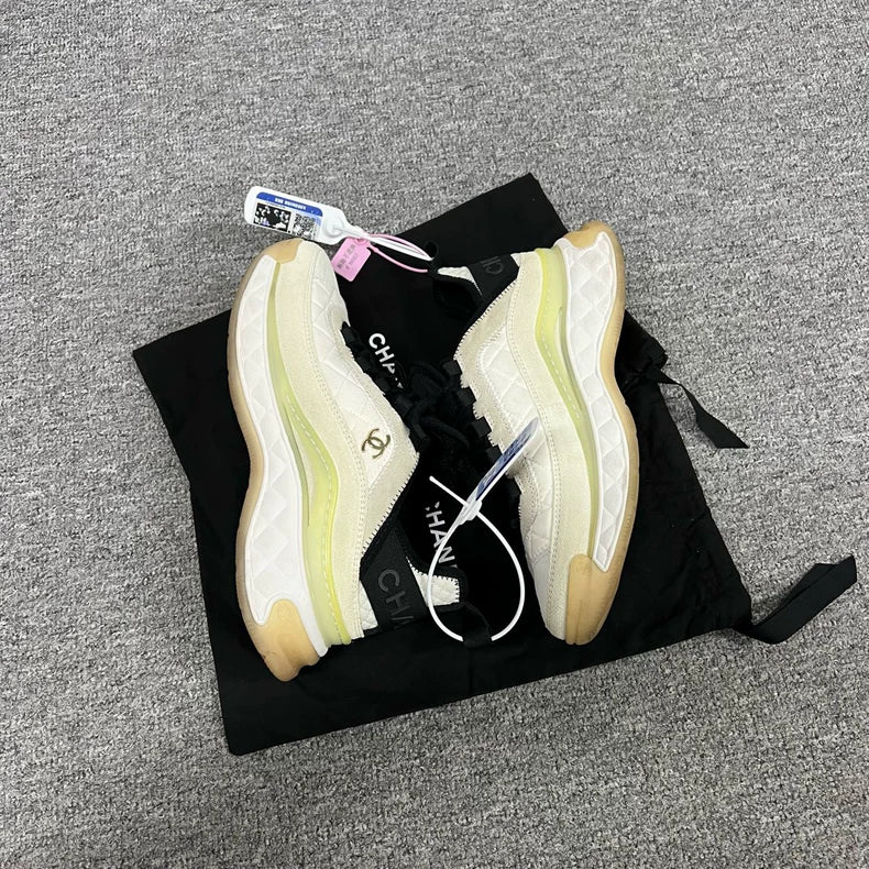 Chanel Classic Off-White Sports Sneakers