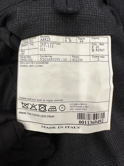 Classic Dark Grey Wool Pants by Prada