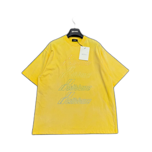 WE11DONE Logo Short Sleeve T-Shirt-zp