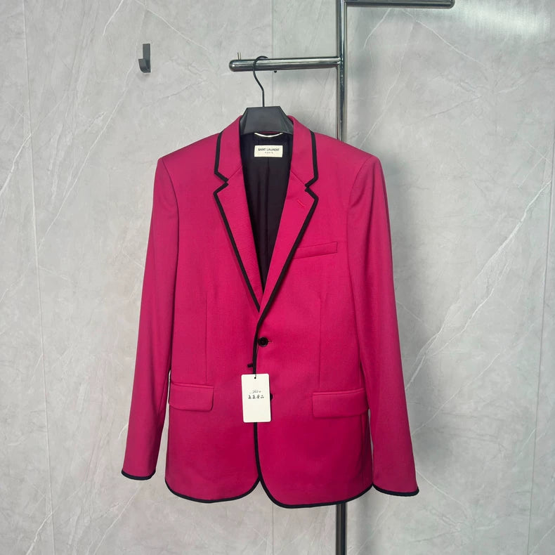 Saint Laurent Pink Blazer Jacket