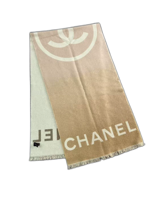 Chanel Gradient Cashmere Shawl