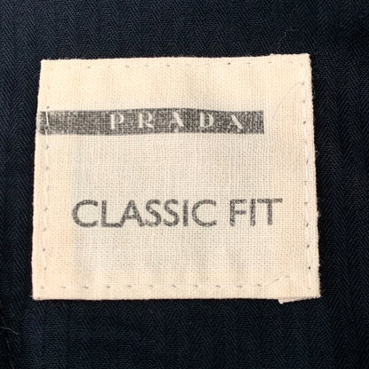 Prada Black Casual Straight Pants