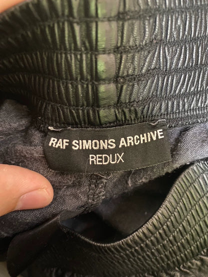 Raf Simons Archive Redux Leather Pants-yf
