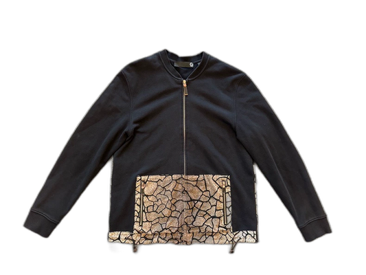 GIVENCHY Casual Patchwork Long Sleeve Jacket