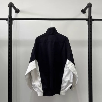 Balenciaga Logo Color Block Jacket