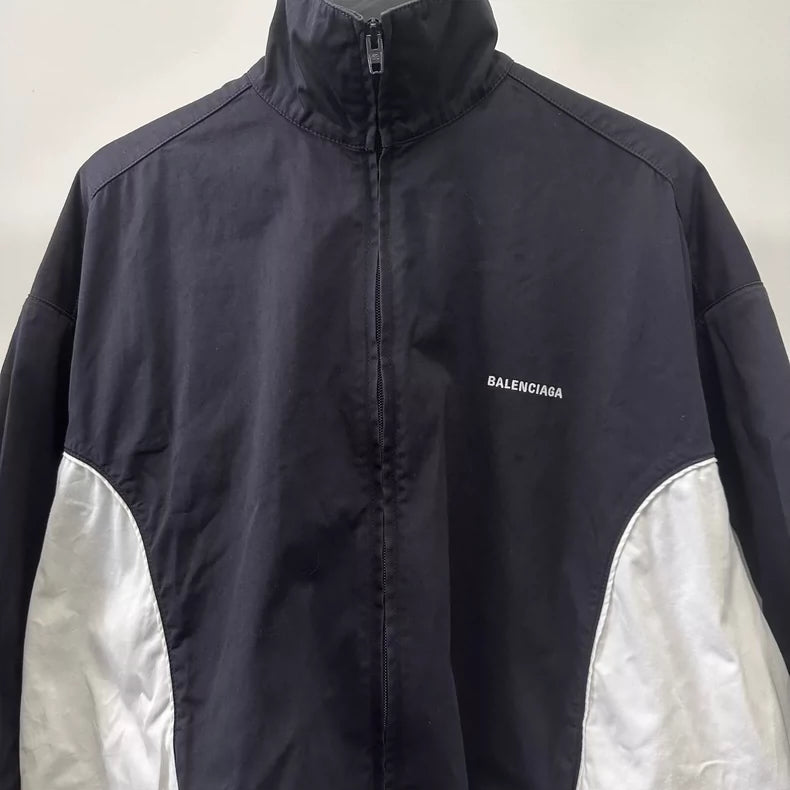 Balenciaga Logo Color Block Jacket