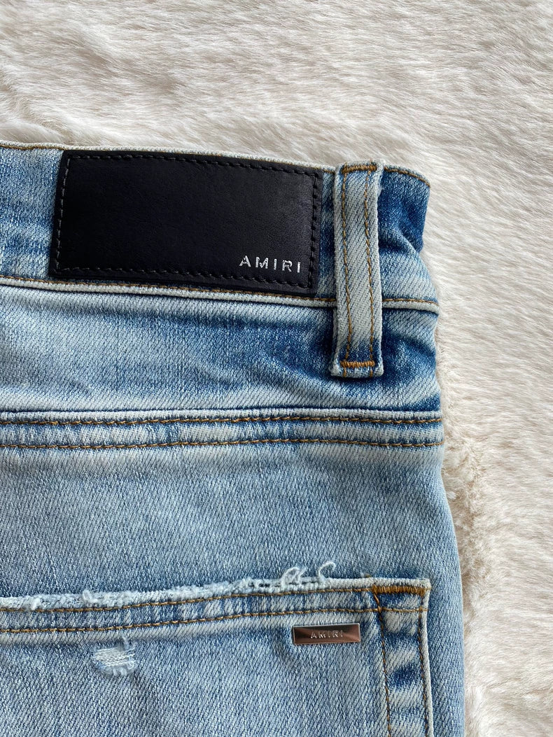 Amiri Wash Blue MX2 Denim Pants