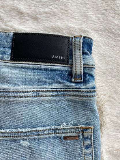 Amiri Wash Blue MX2 Denim Pants