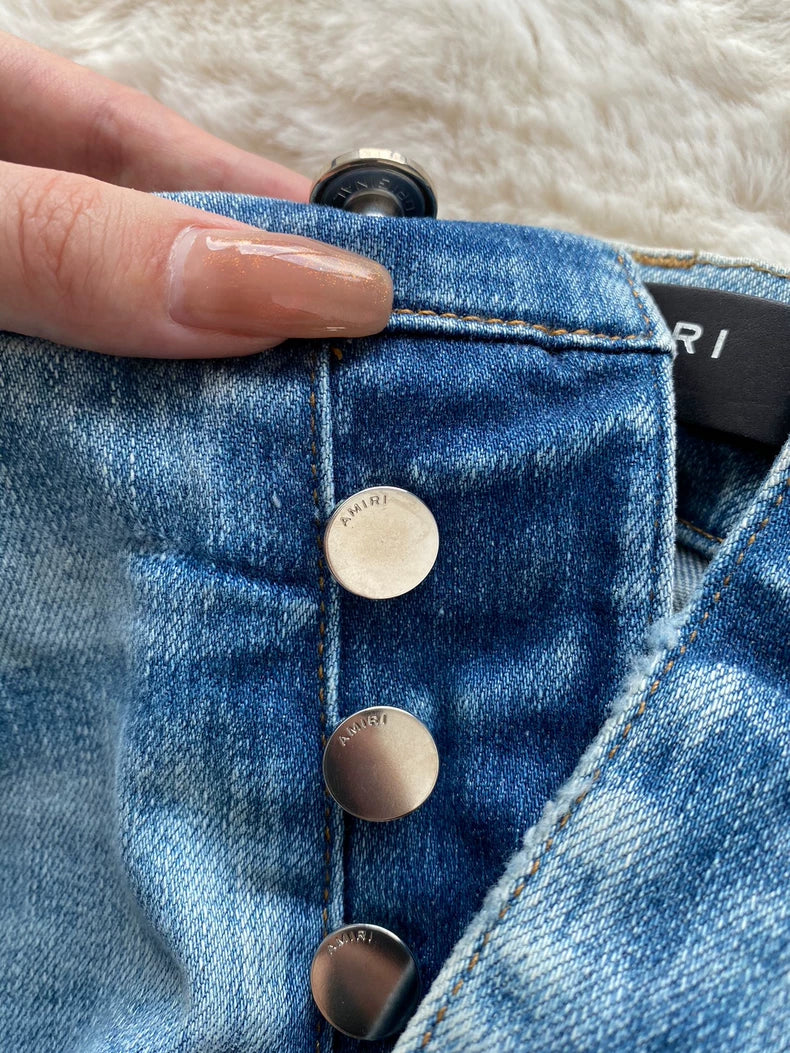 Amiri Wash Blue MX2 Denim Pants