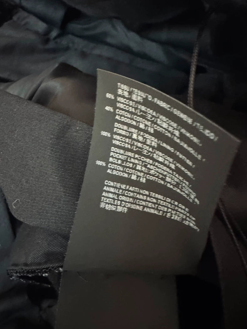 Saint Laurent 18AW Velvet Formal Trousers-yf