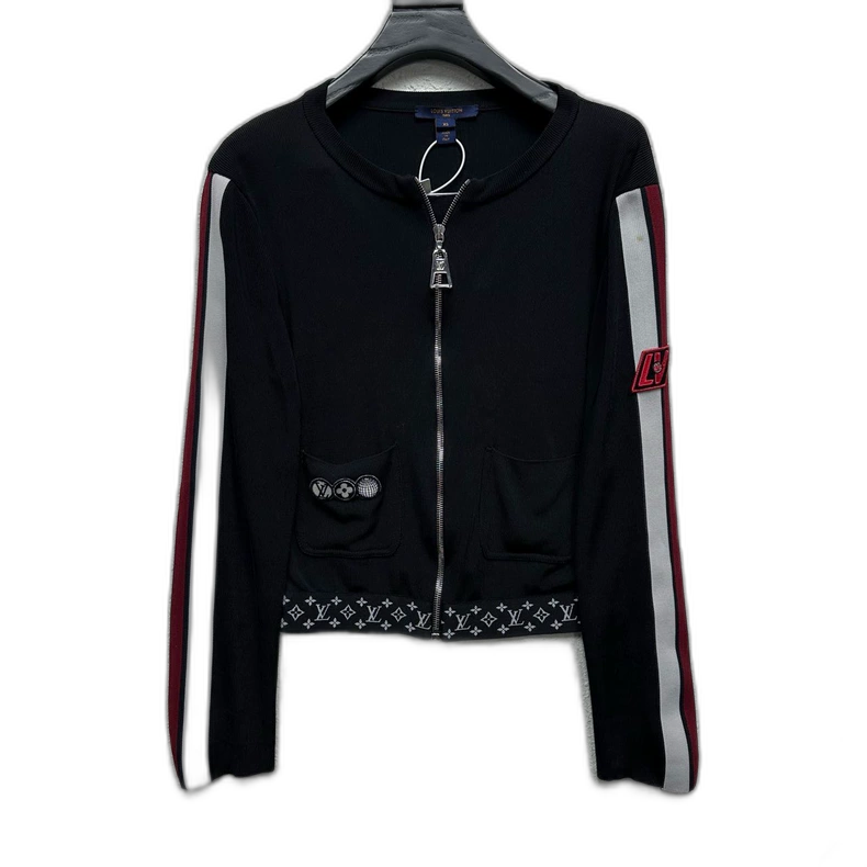 Louis Vuitton Knitted Zip Cardigan