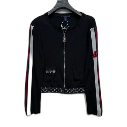 Louis Vuitton Knitted Zip Cardigan
