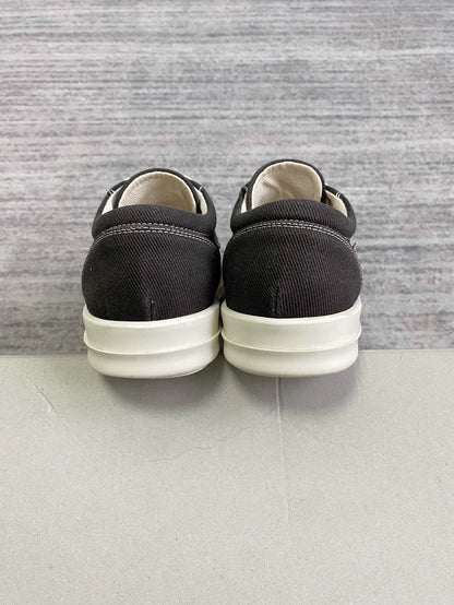 Rick Owens Black and White Sneakers-zp