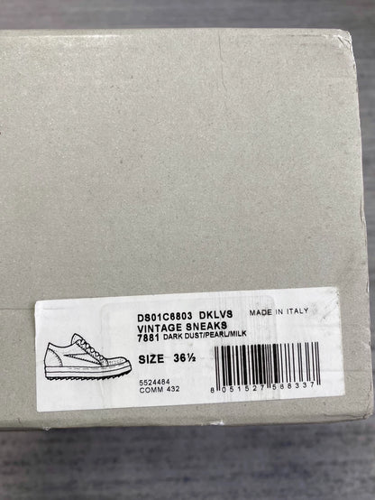 Rick Owens Black and White Sneakers-zp