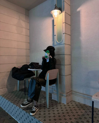 Rick Owens Black and White Sneakers-zp