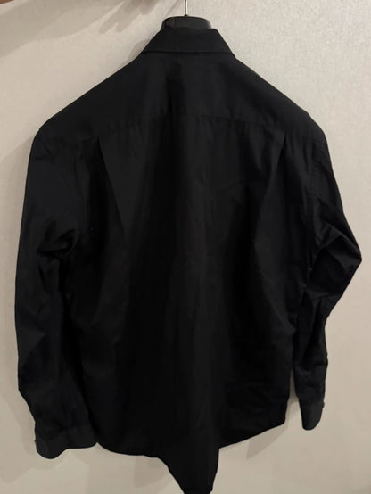 Comme Des Garcons Black Structured Shirt