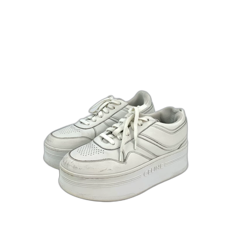 Celine White Thick Sole Casual Sneakers