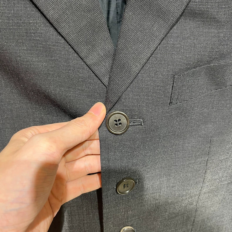 Vintage CDG Wool Blazer for Stylish Occasions