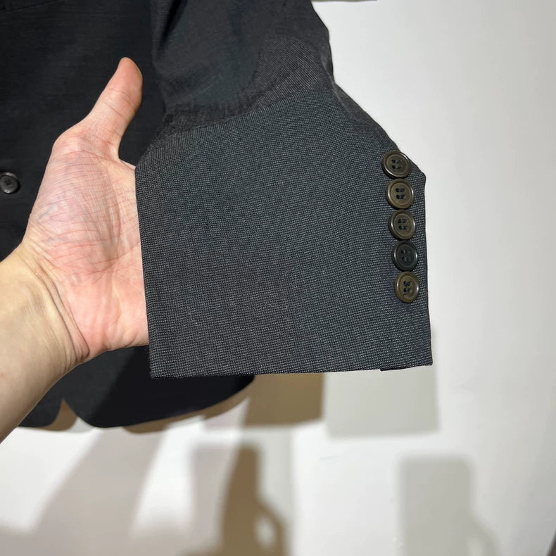 Vintage CDG Wool Blazer for Stylish Occasions