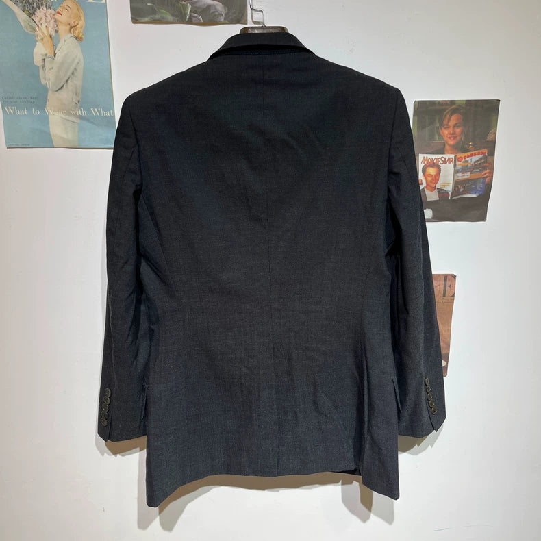 Vintage CDG Wool Blazer for Stylish Occasions