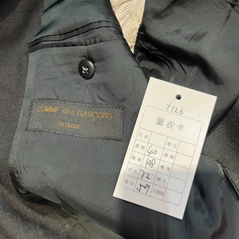 Vintage CDG Wool Blazer for Stylish Occasions