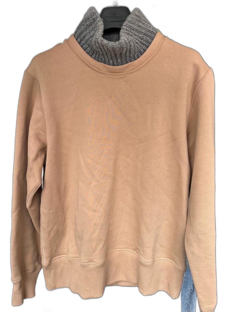 Acne Studios Knitted Panel Sweatshirt
