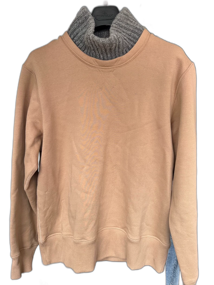 Acne Studios Knitted Panel Sweatshirt