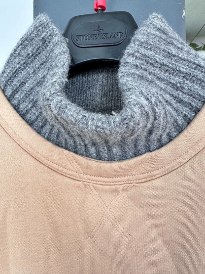 Acne Studios Knitted Panel Sweatshirt